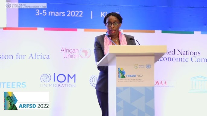 Executive Secratary of the UN Economic CommissionSecretary for Africa (ECA) Vera Songwe